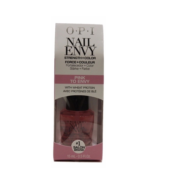 OPI Makeup New Opi Nail Envy Nail Strengthener Treatment Pink With